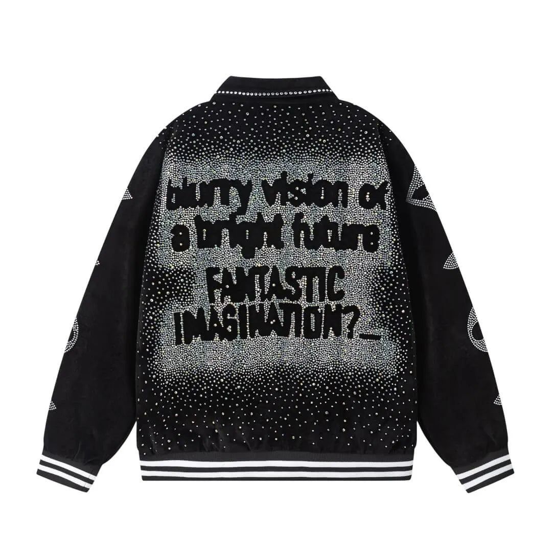 Starry Rhinestone Jacket