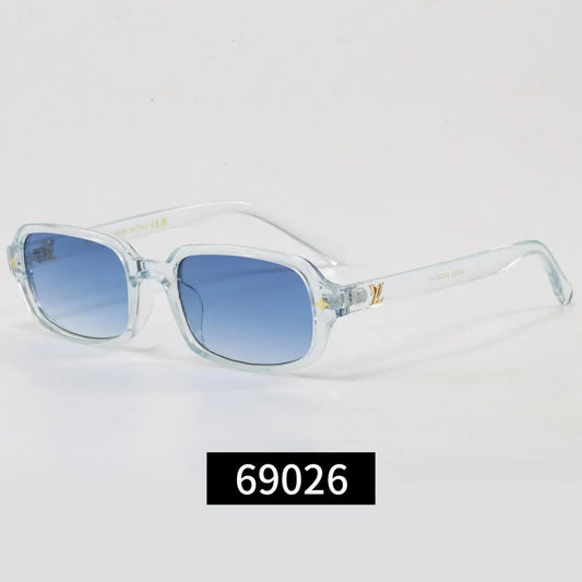 Vintage Narrow Rectangle Sunglasses