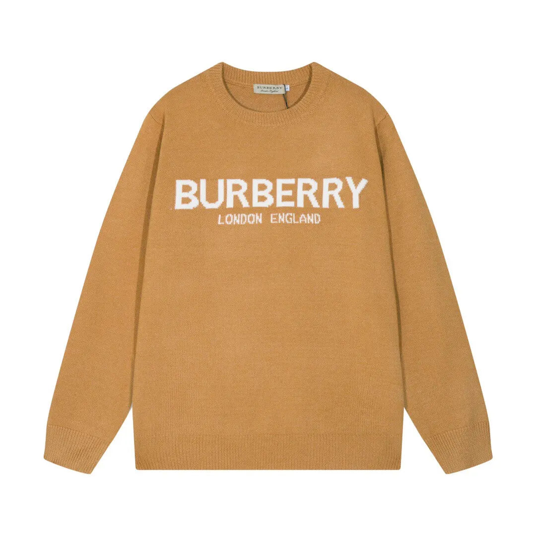 Front Letter Black Sweater