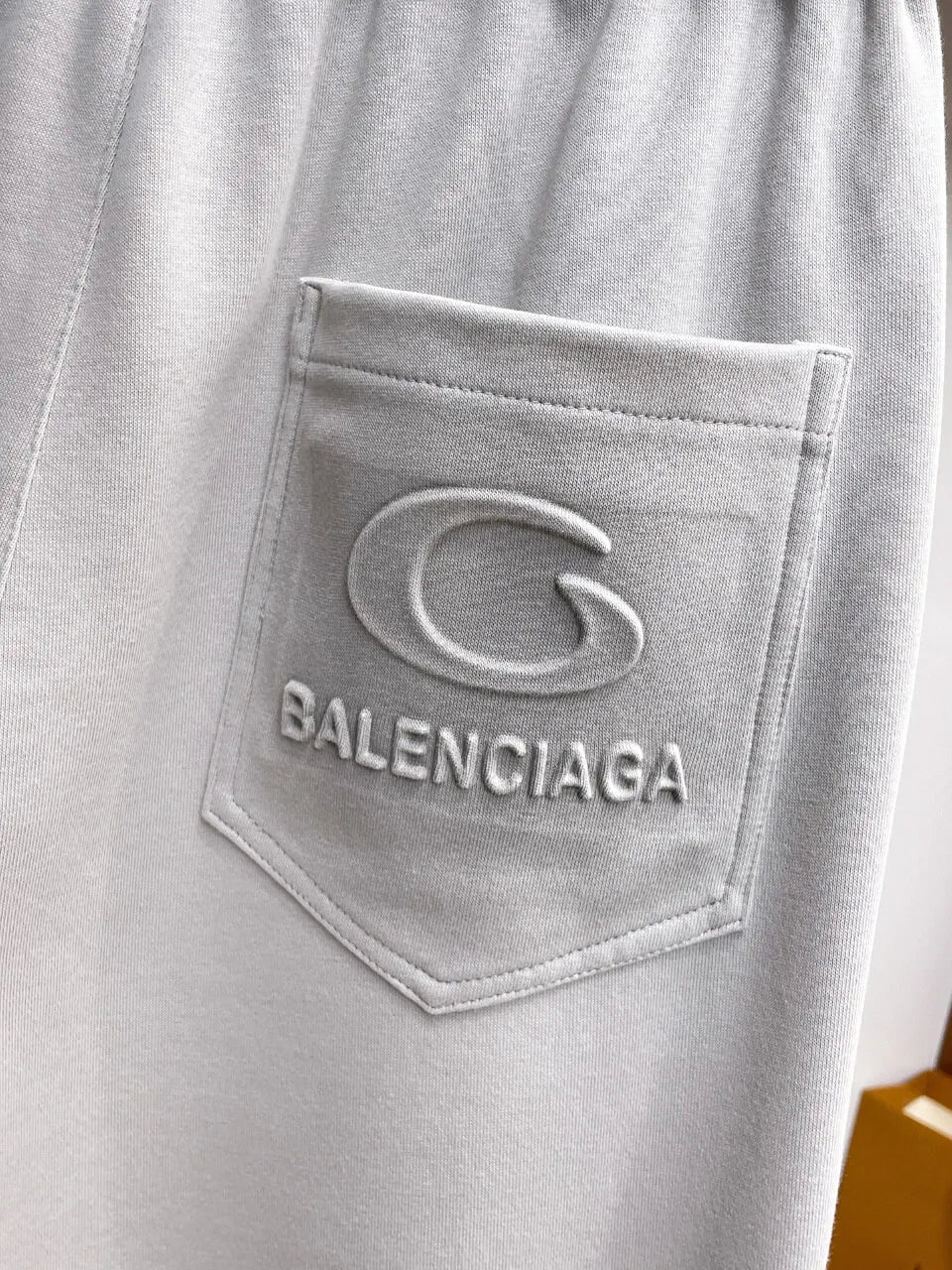 Side Circular Embroidery Pants
