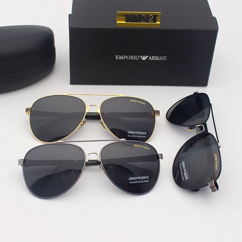 Minimalist Teardrop Aviator Sunglasses