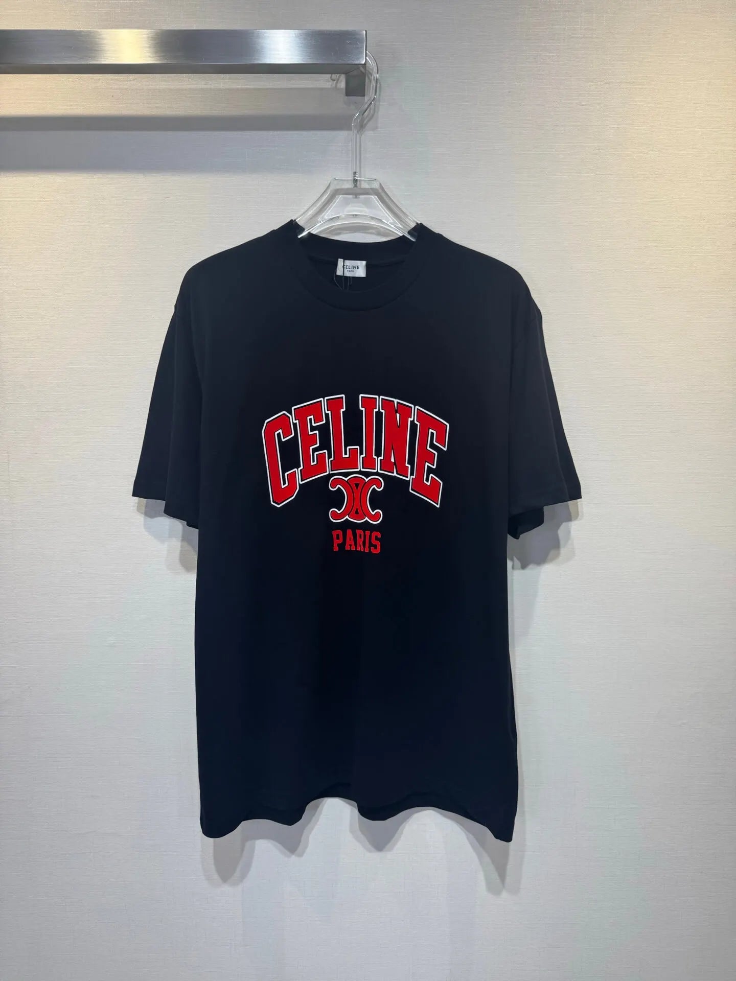 Vintage Letter Triomphe Print T‑Shirt
