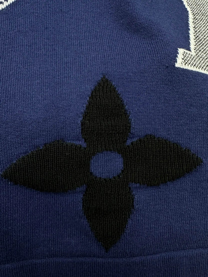 Art Printed Knitted T-Shirt