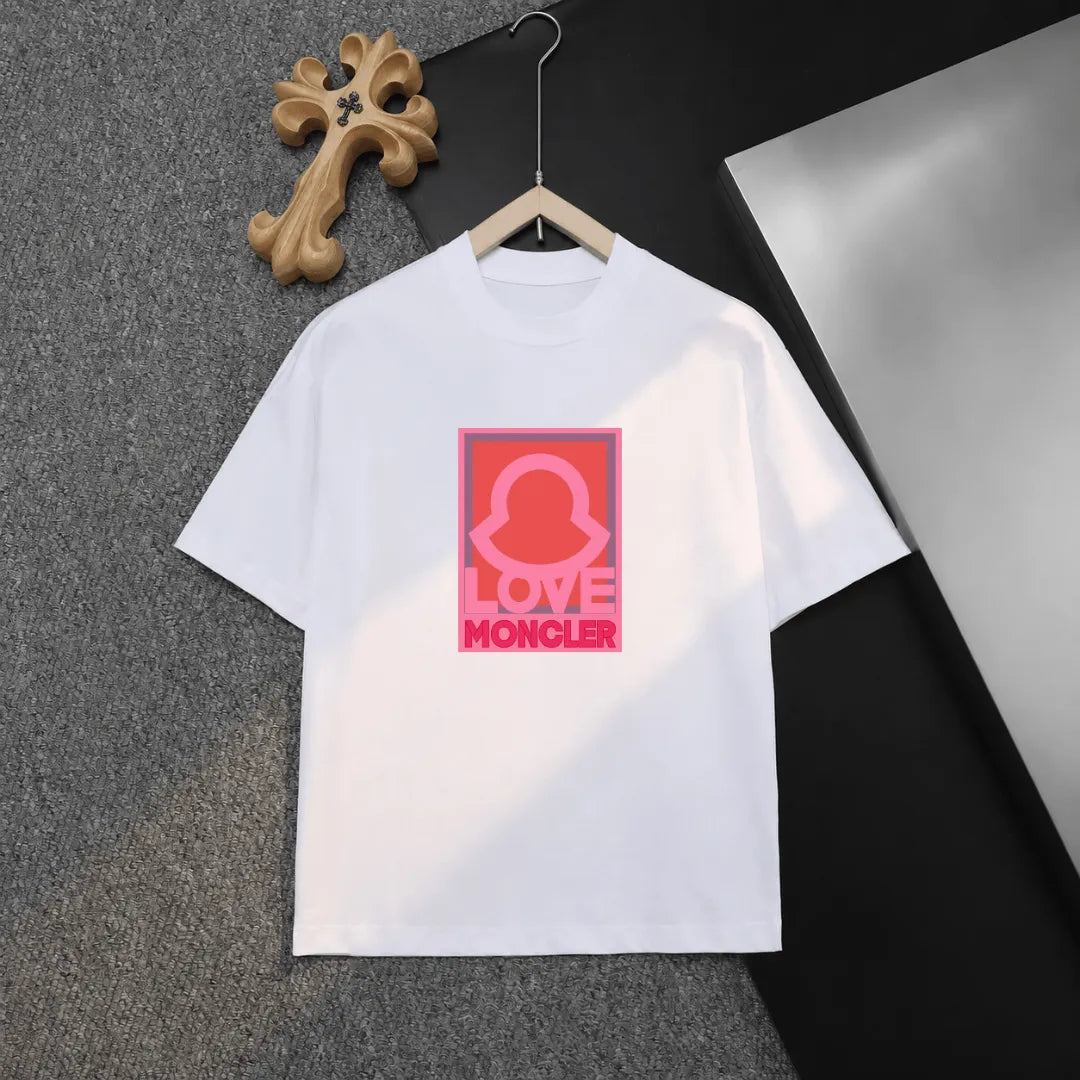 Love Square Print T‑Shirt