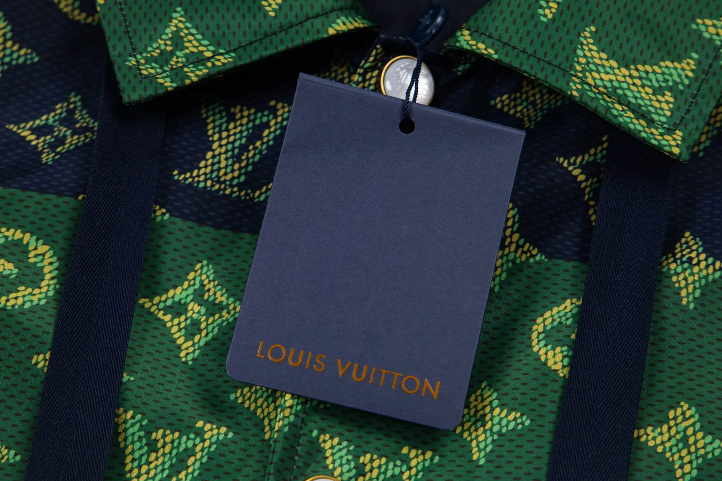 Green All‑Over Print Jacket