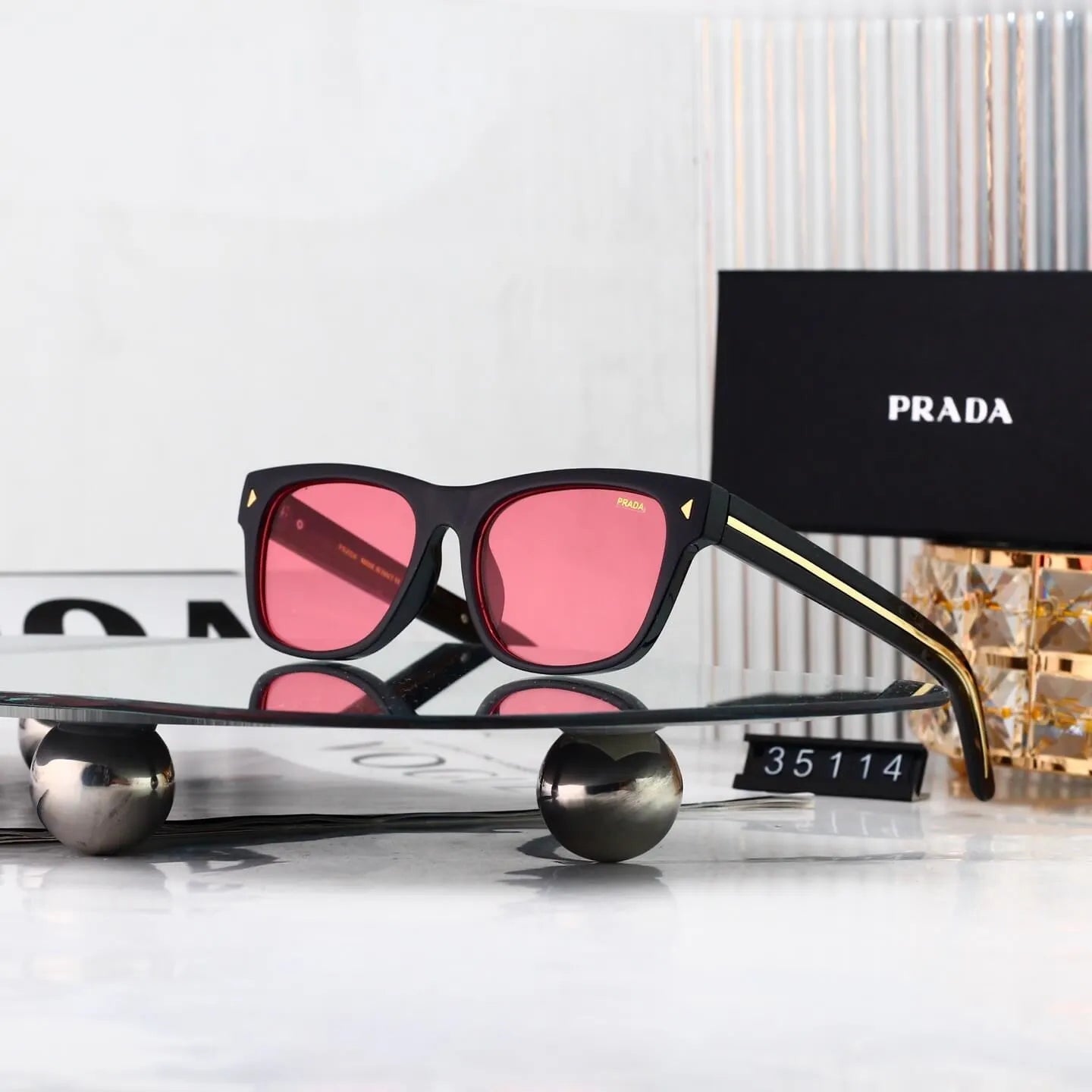 Classic Thick Frame Sunglasses