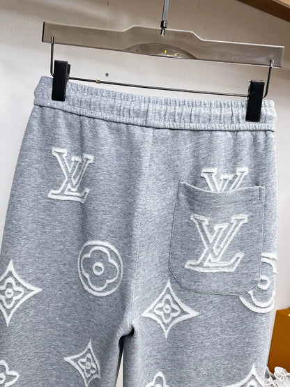 All‑Over Monogram Embroidery sweatpants