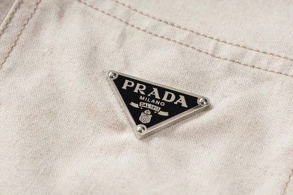 Pocket Cotton‑Linen Oversized Jacket