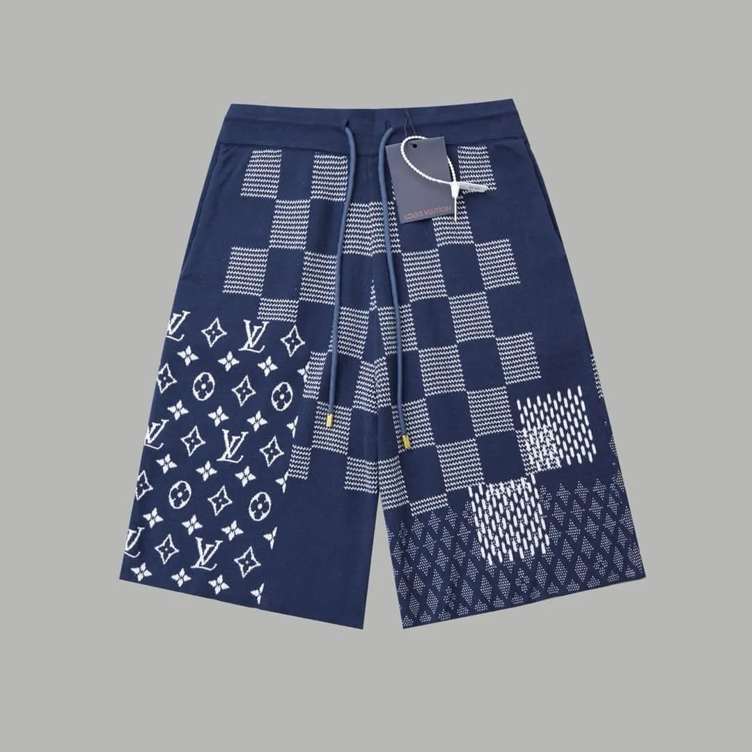 Jacquard Knit Shorts