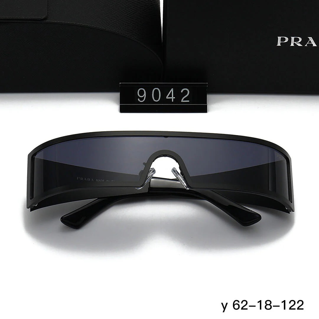 Unique One-Piece Square Sunglasses