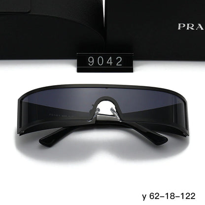 Unique One-Piece Square Sunglasses
