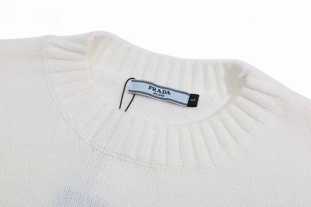 Tone‑on‑Tone Cream Sweater