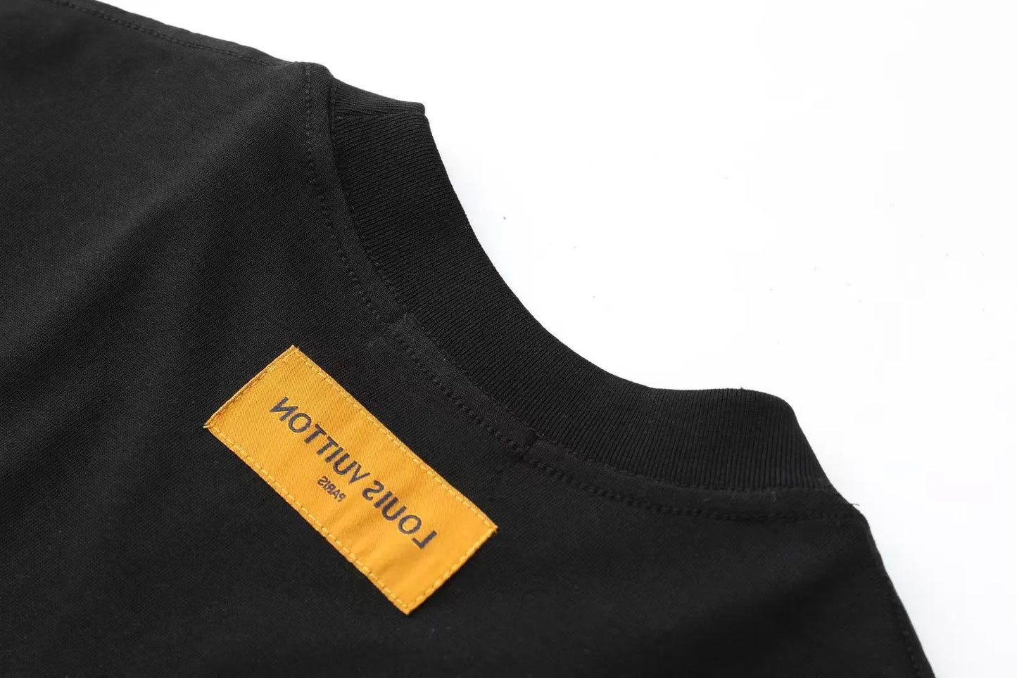 Yellow Letter Print T-Shirt