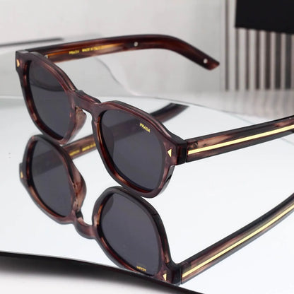 Retro Square Frame Sunglasses