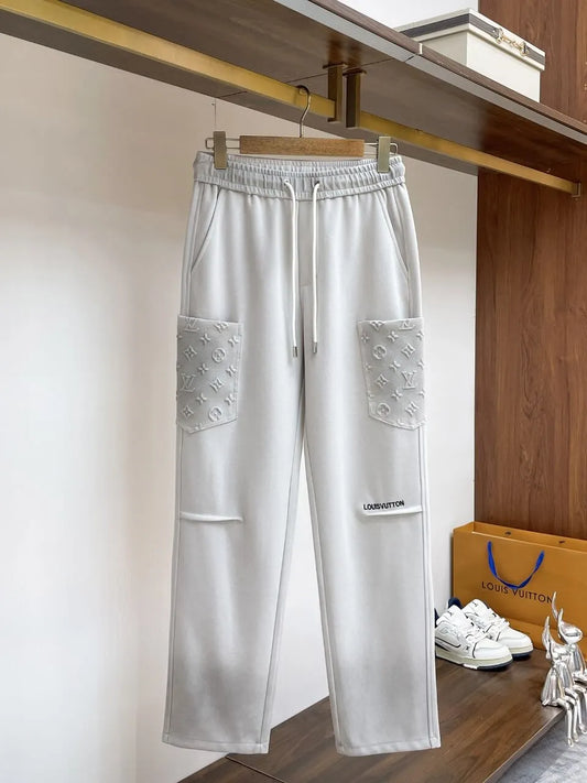 Embossed Monogram Cargo Pocket sweatpants