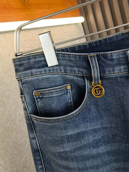 Classic Double G Denim Pants