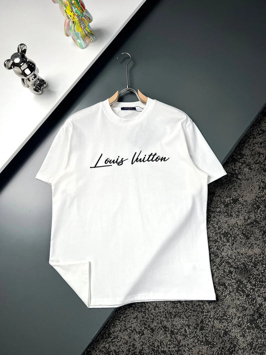 Classic Letter T-shirt with Balloon Print Back
