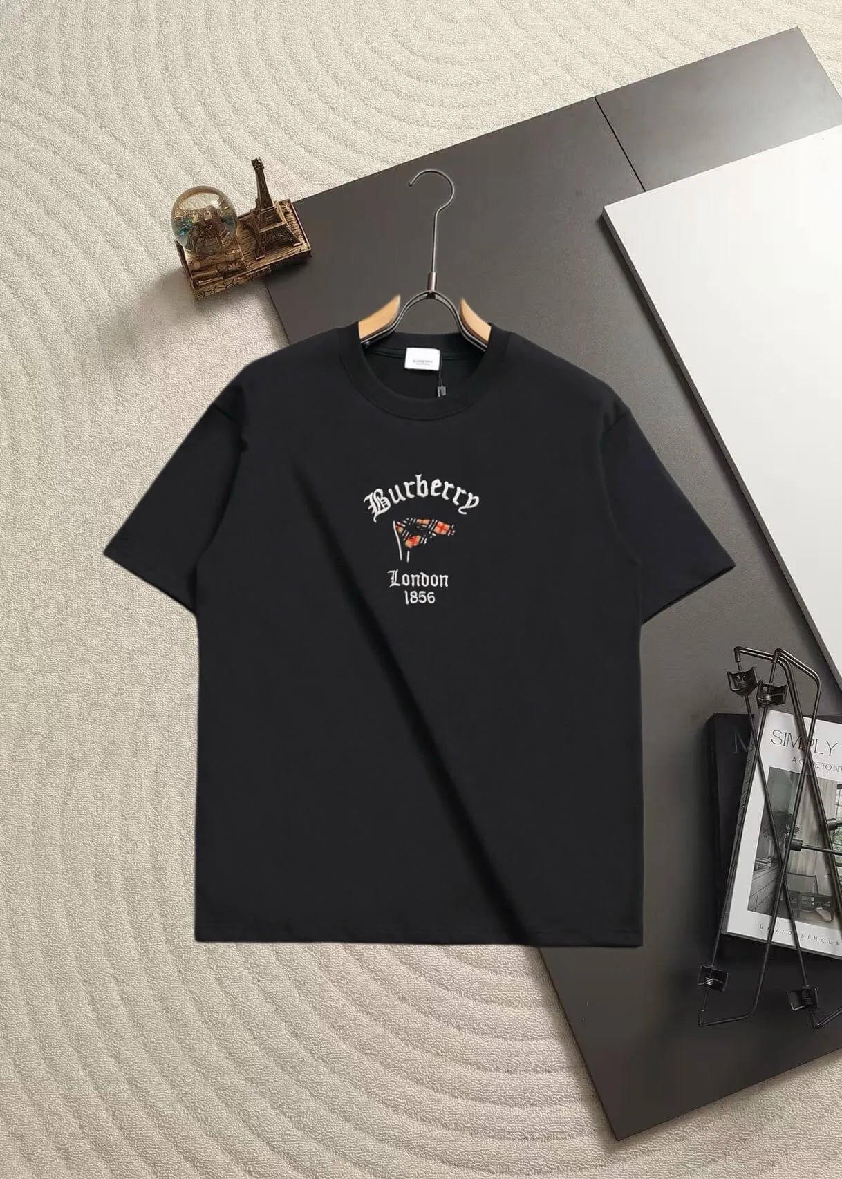 Flag Embroidered T‑Shirt