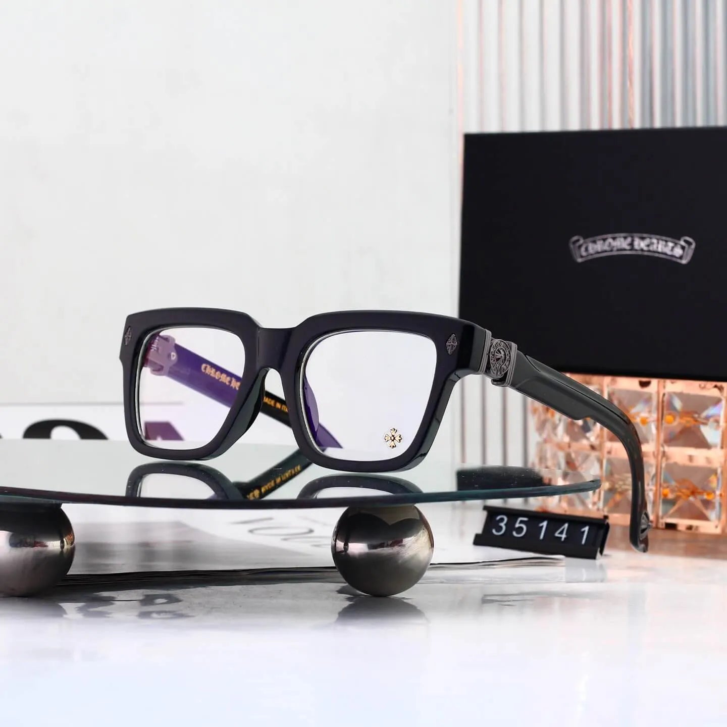 Vintage Thick Square Fashion Sunglasses