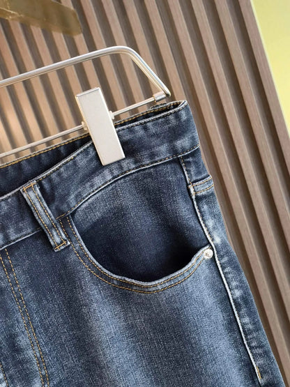 Triangle Emblem Jeans