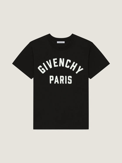 Paris Letter Print T‑Shirt