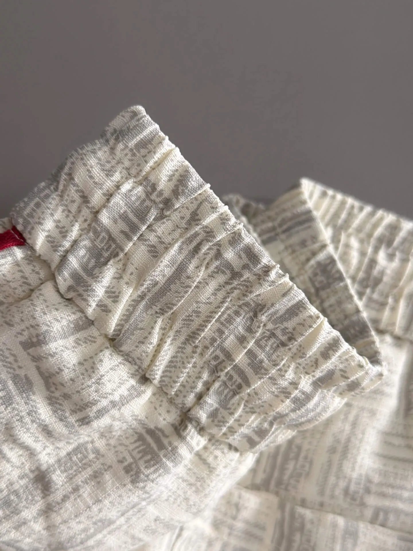 Horse Embroidery Side Stripe Shorts