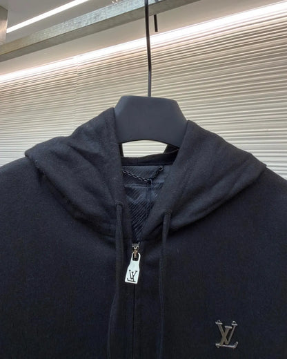 Heavy‑Weight Metallic Letter Jacket