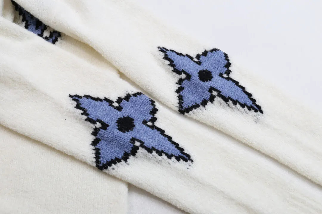 Partial Motif Sweater