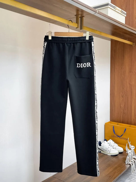 Side Tape Straight‑Leg sweatpants