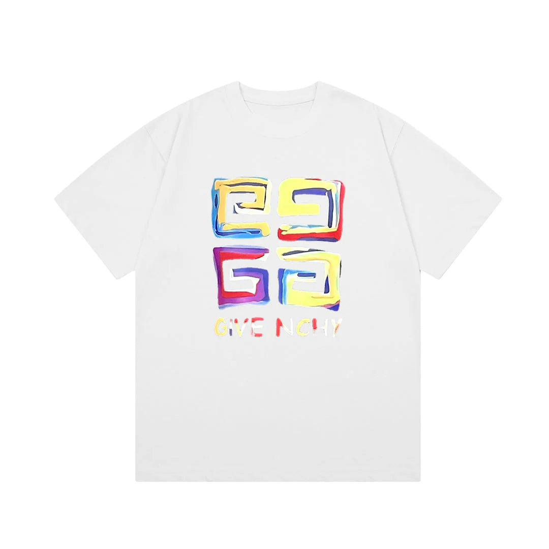 Colorful Hand-Drawn T Shirt