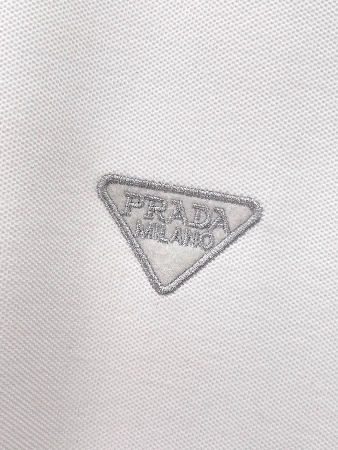 Classic Embroidered Triangle Polo Shirt