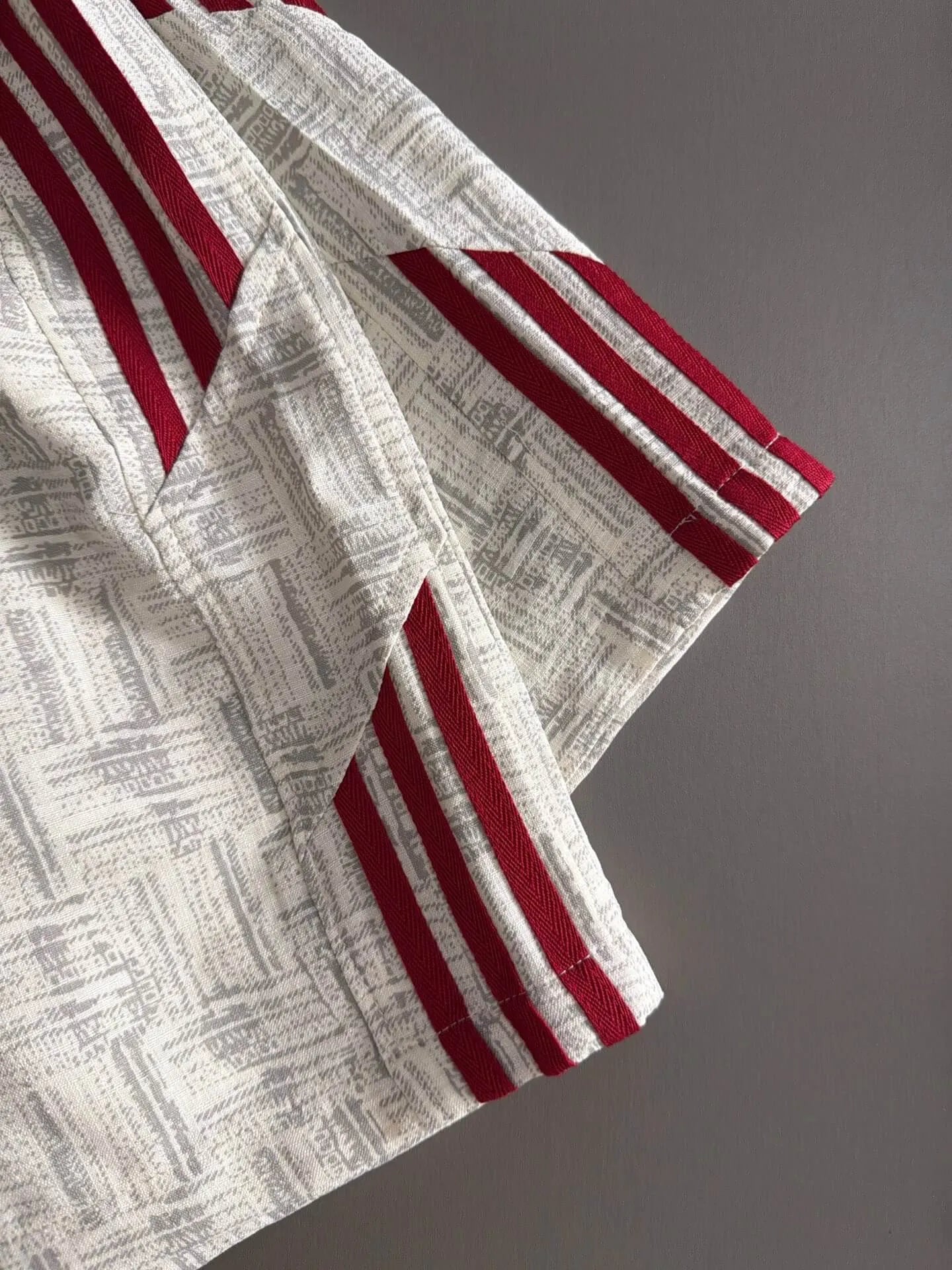 Horse Embroidery Side Stripe Shorts