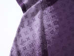 Gradient Jacquard LetterT-Shirt