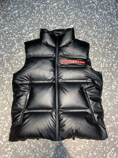 White Goose Down Vest