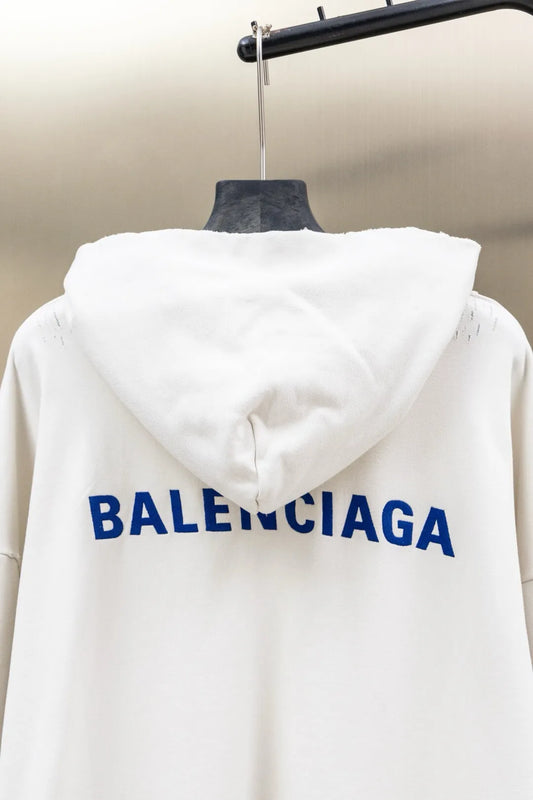 Classic Embroidery Hooded Jacket