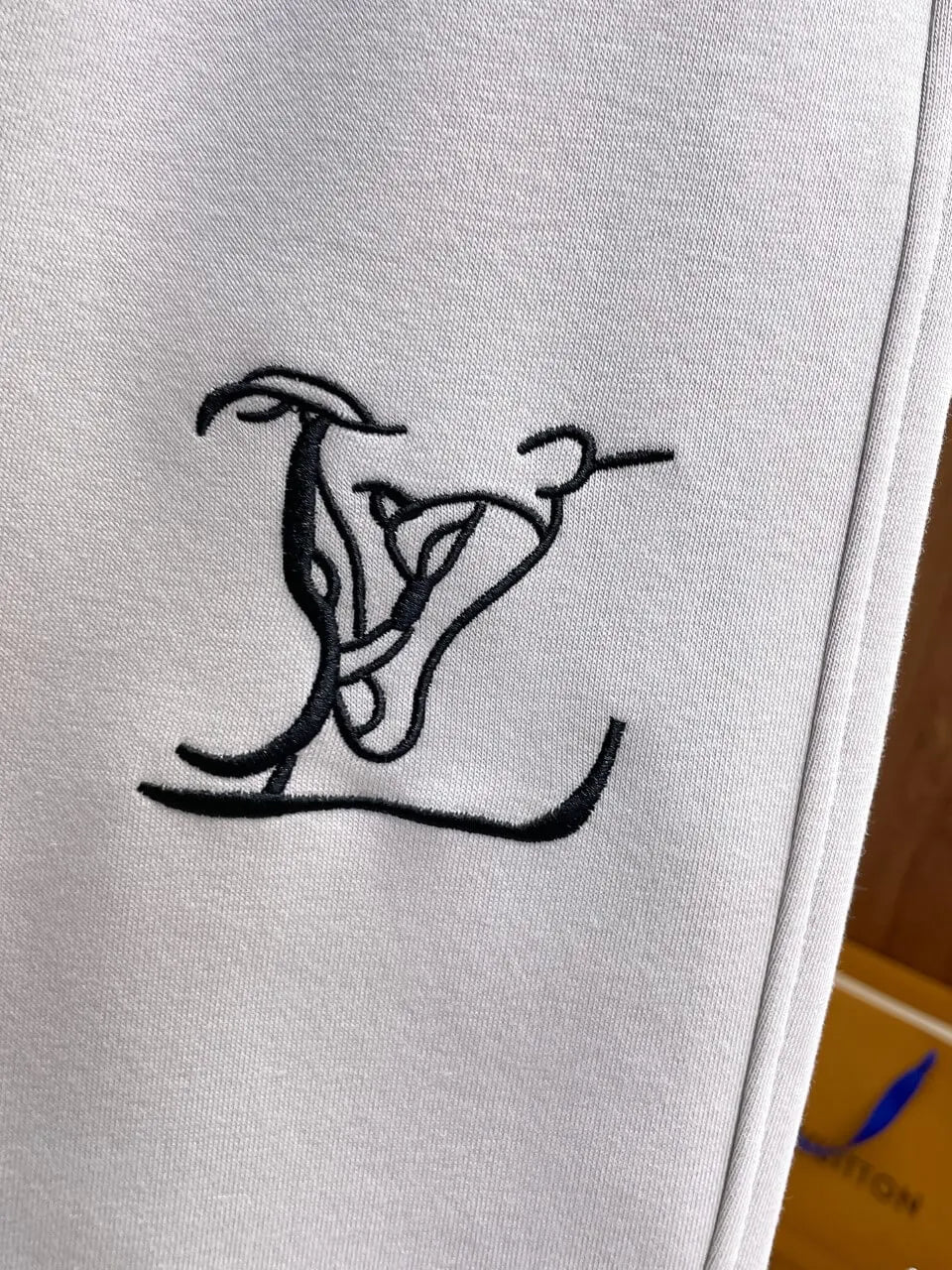 Graffiti Letter Embroidered Casual Shorts