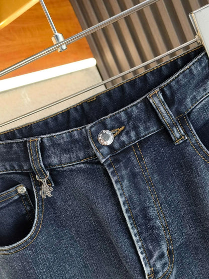 Triangle Emblem Jeans