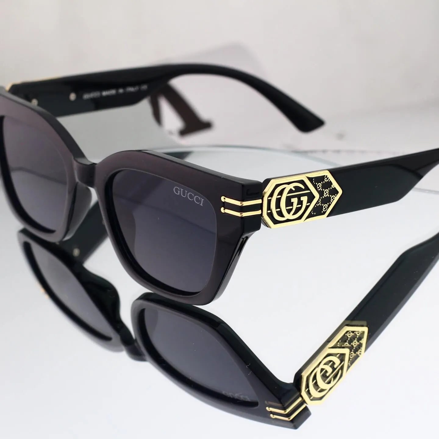 Metal Square Sunglasses