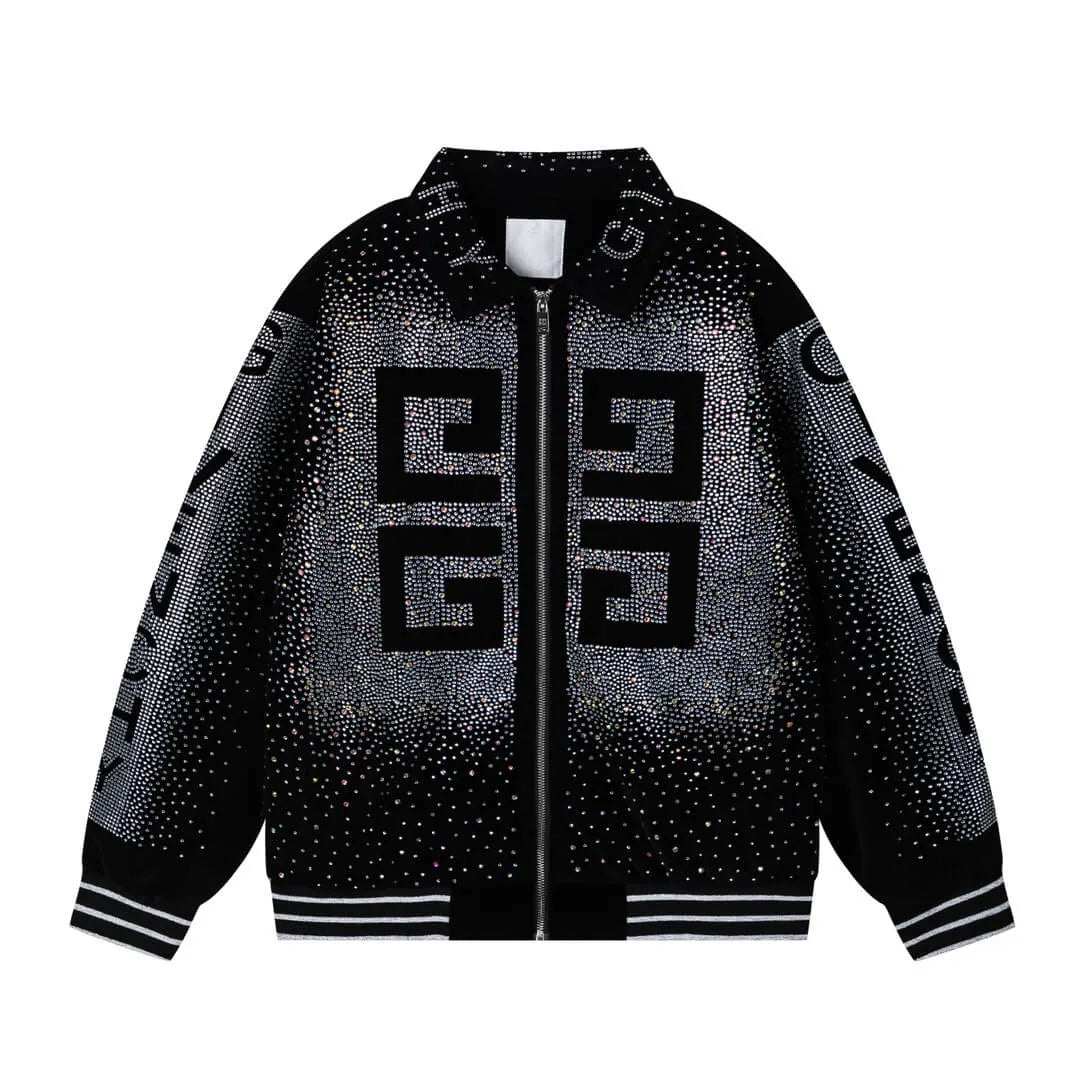 Rhinestone Square Jacket