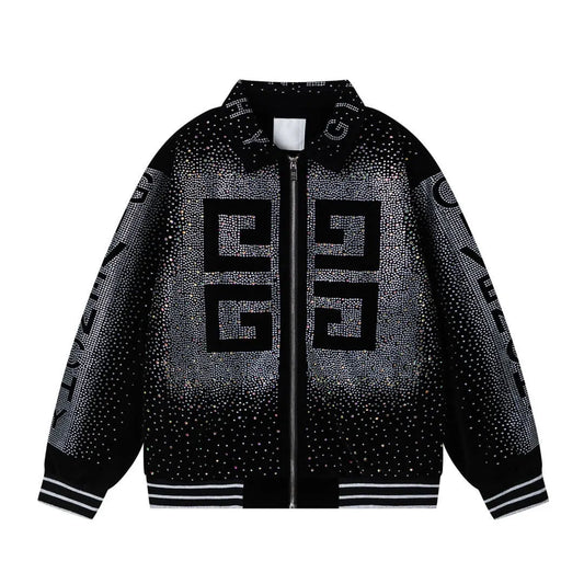 Rhinestone Square Jacket